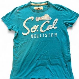 light blue Hollister Co. So.Cal. tee